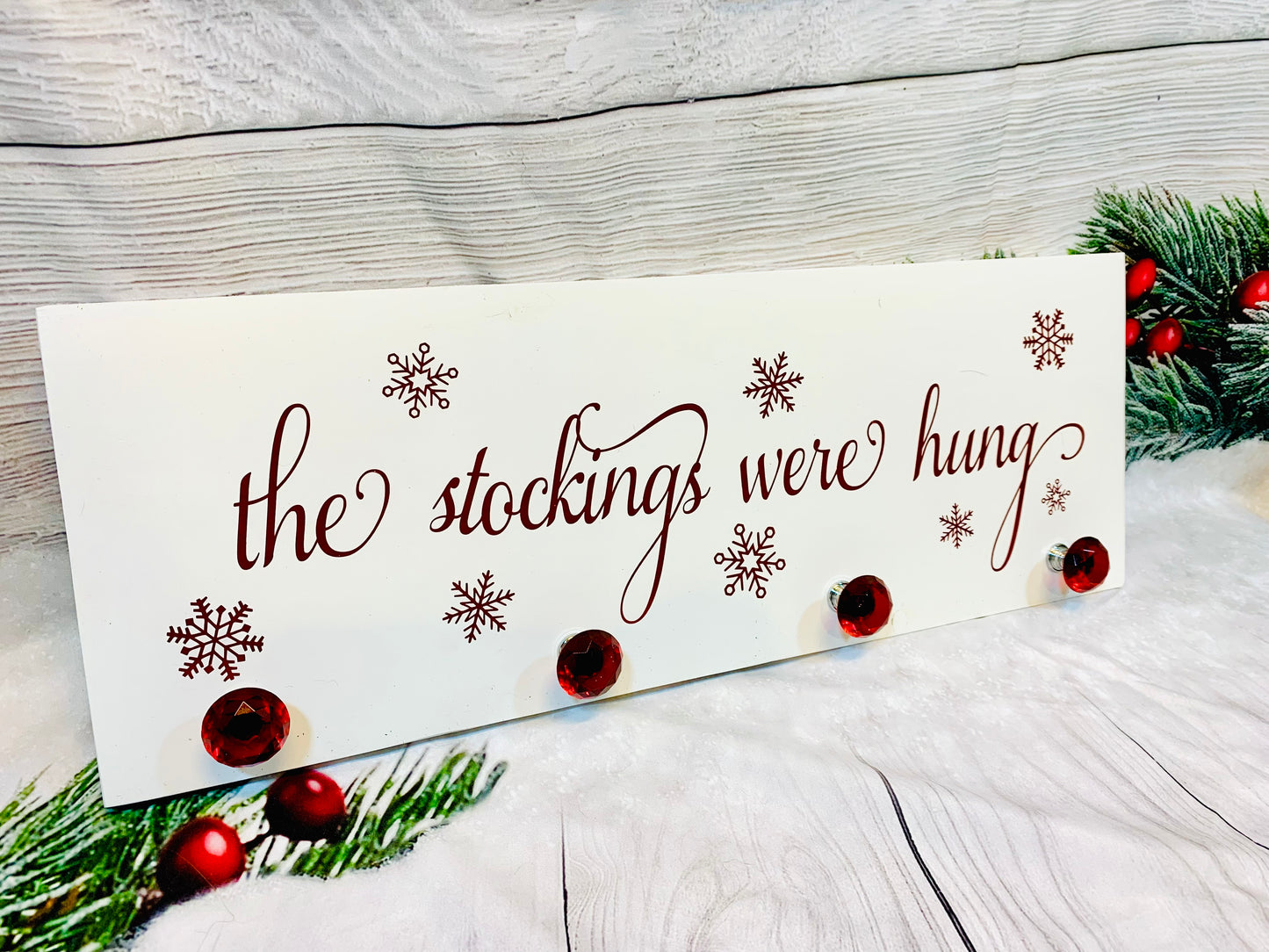 The Stockings Were Hung Stocking Hanger - MixMatched Creations