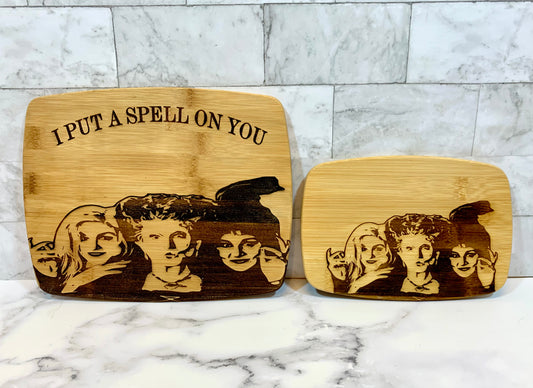 Hocus Pocus Cutting Board - MixMatched Creations