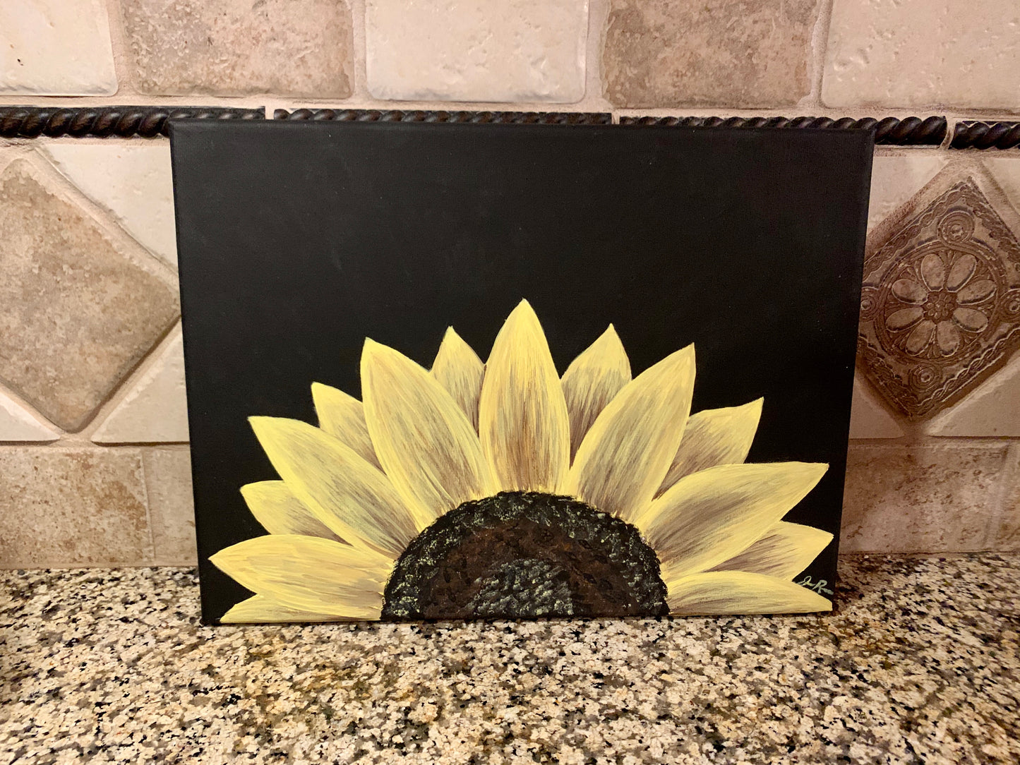 Sunflower Canvas Painting - MixMatched Creations