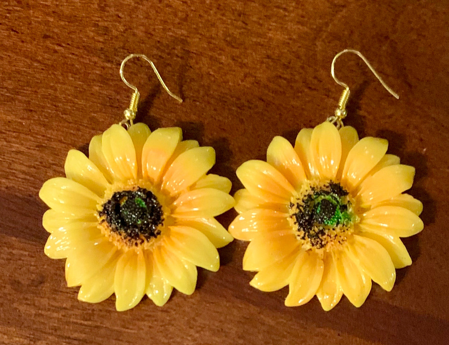 Sunflower Earrings - MixMatched Creations