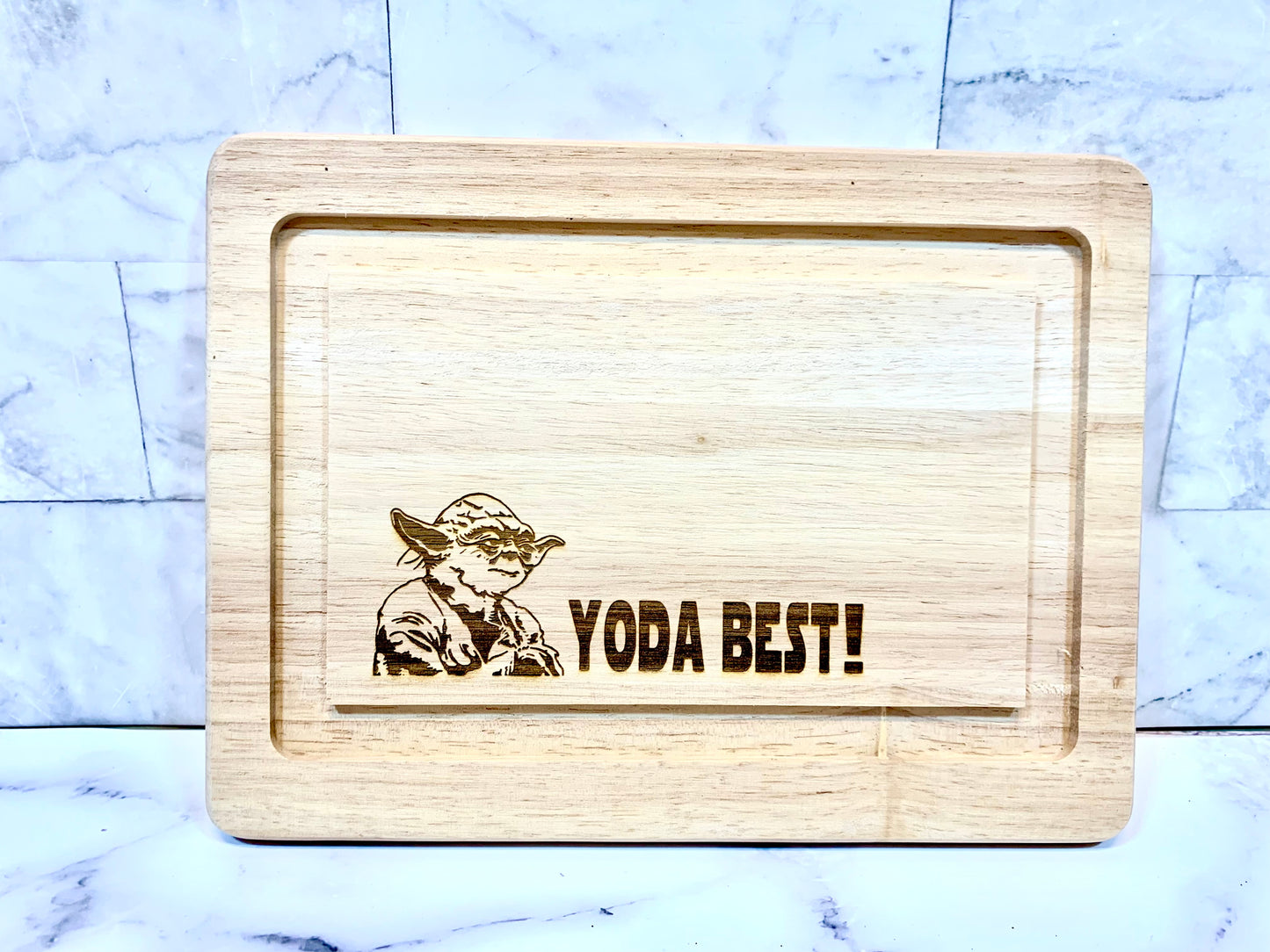 Yoda Best Cutting Board - MixMatched Creations