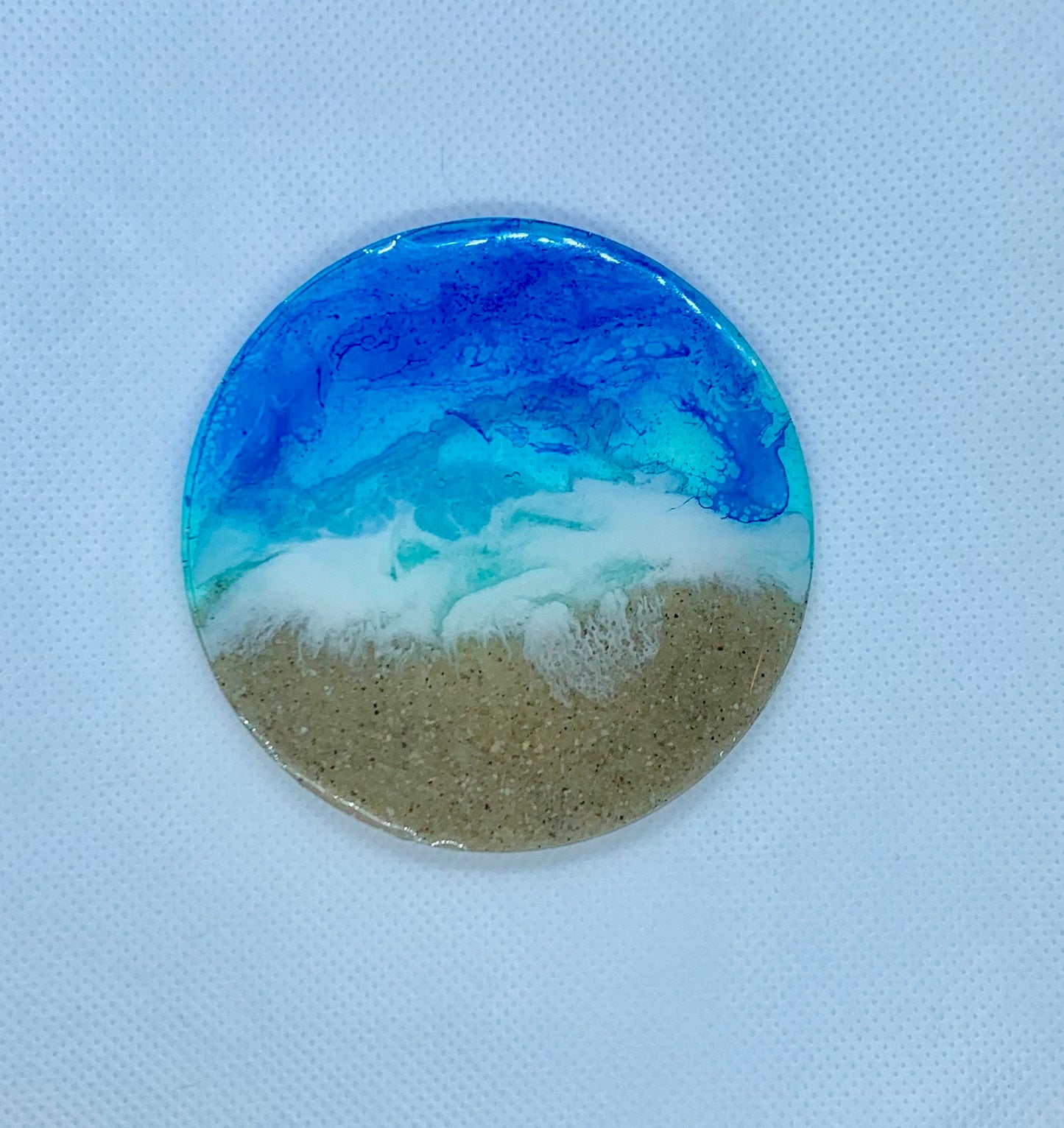 Beach Resin Coasters - MixMatched Creations