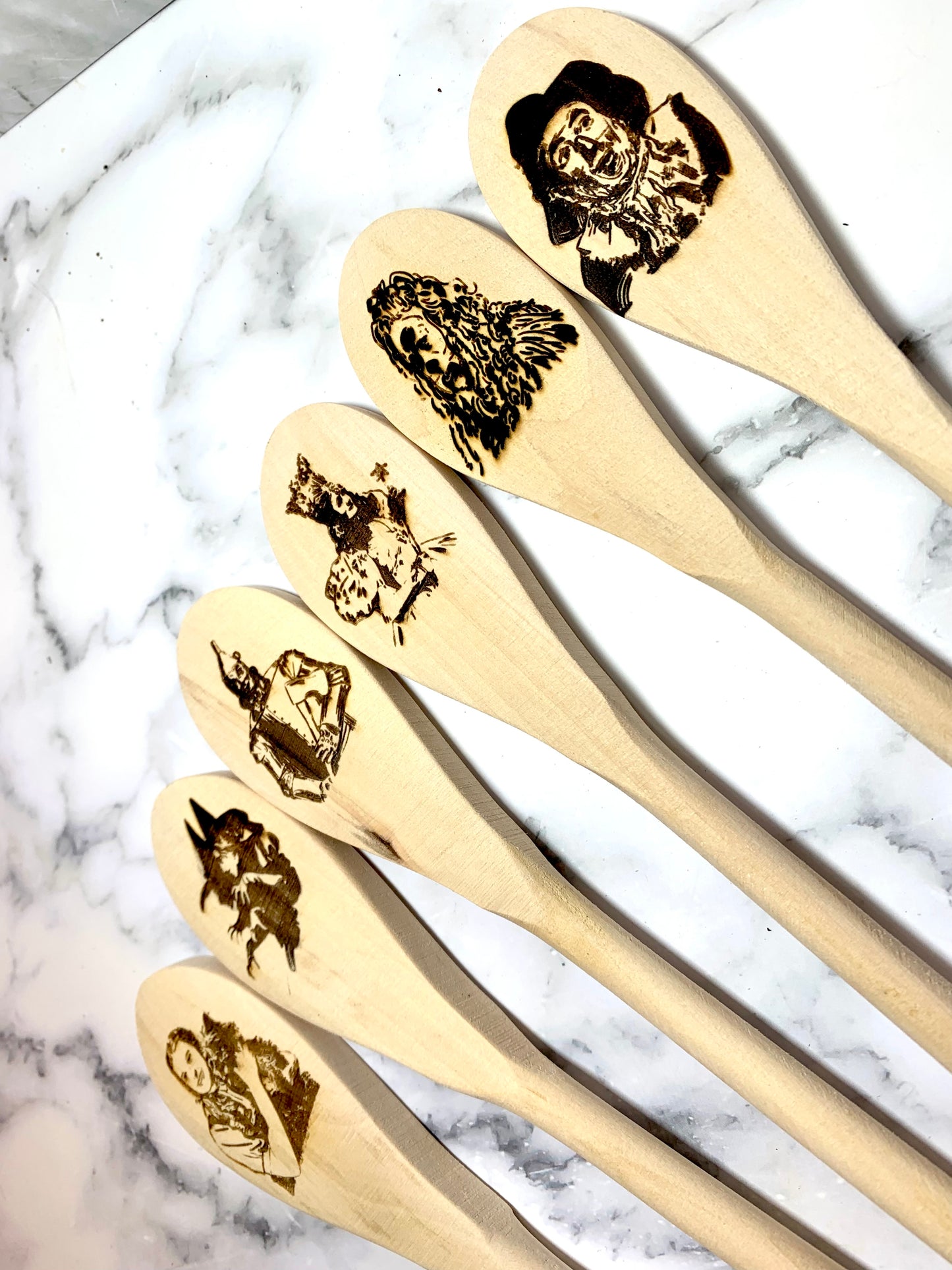 Wizard Of Oz Wooden Spoons - MixMatched Creations