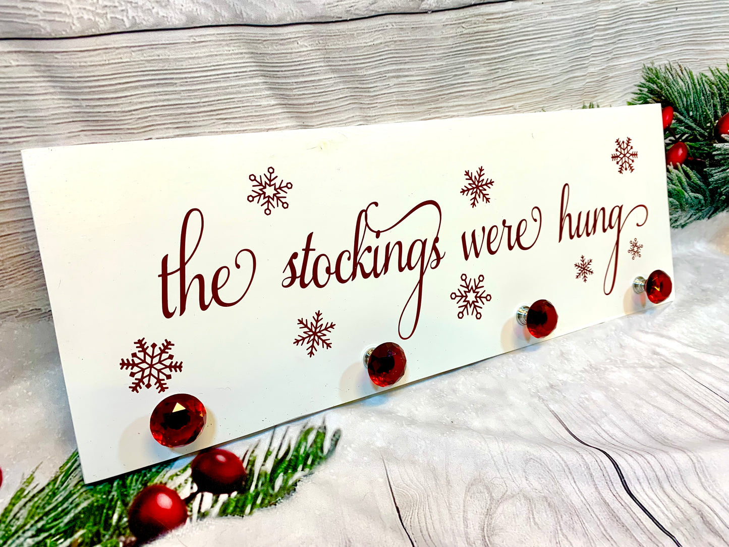 The Stockings Were Hung Stocking Hanger - MixMatched Creations