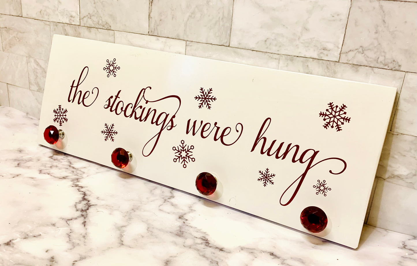 The Stockings Were Hung Stocking Hanger - MixMatched Creations