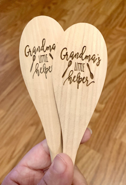 Wooden Engraved Spoons - MixMatched Creations