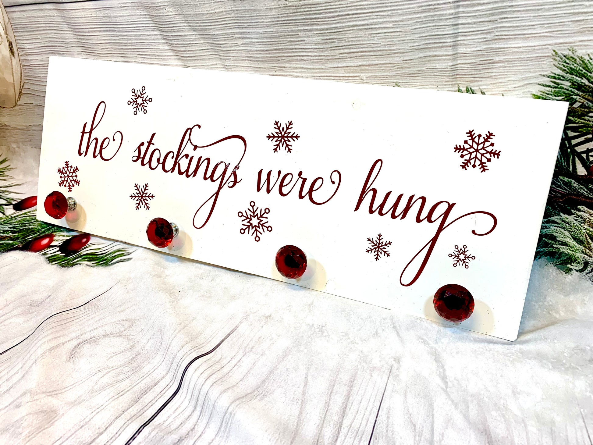 The Stockings Were Hung Stocking Hanger - MixMatched Creations