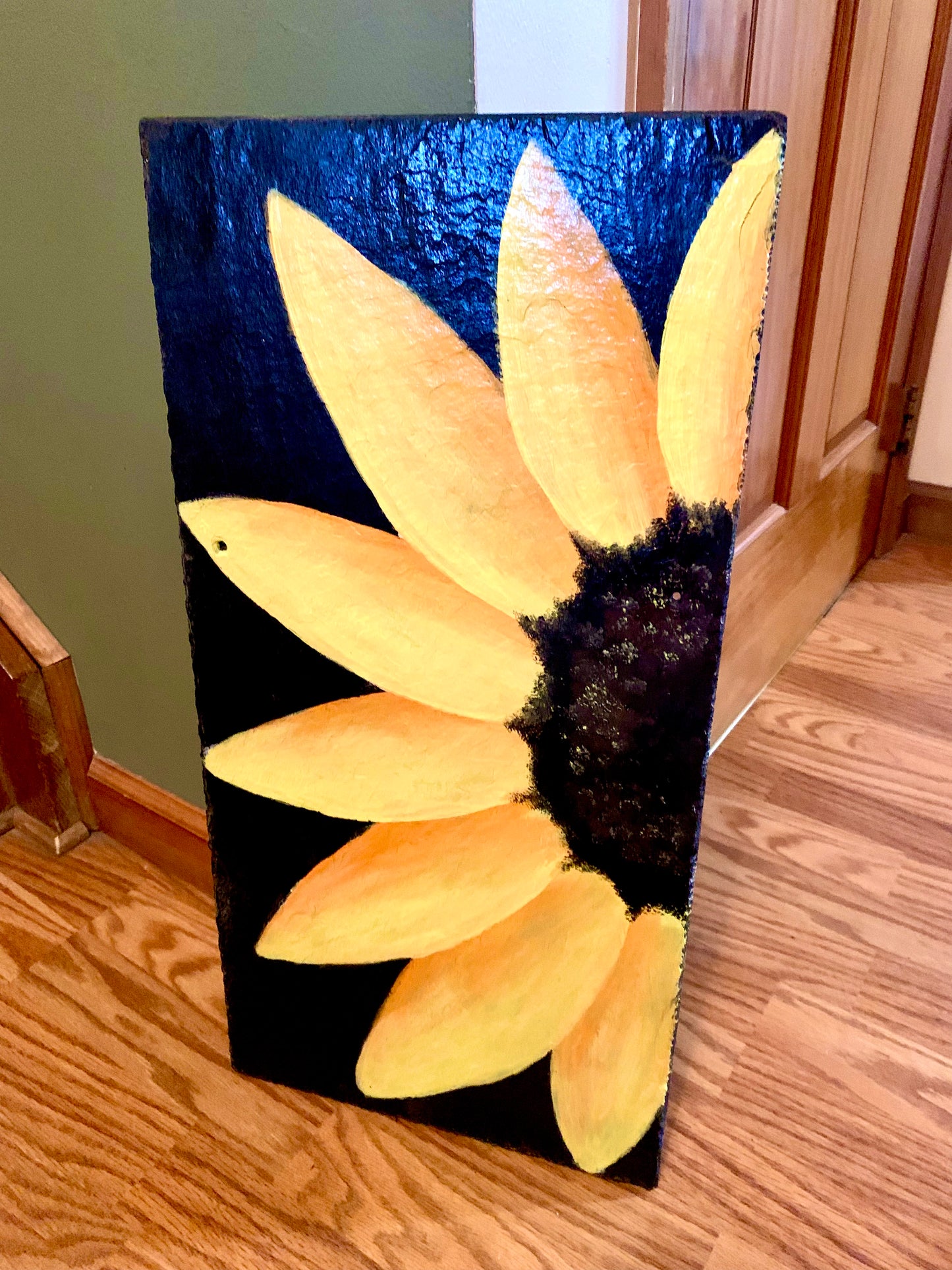 Sunflower Painted Slate