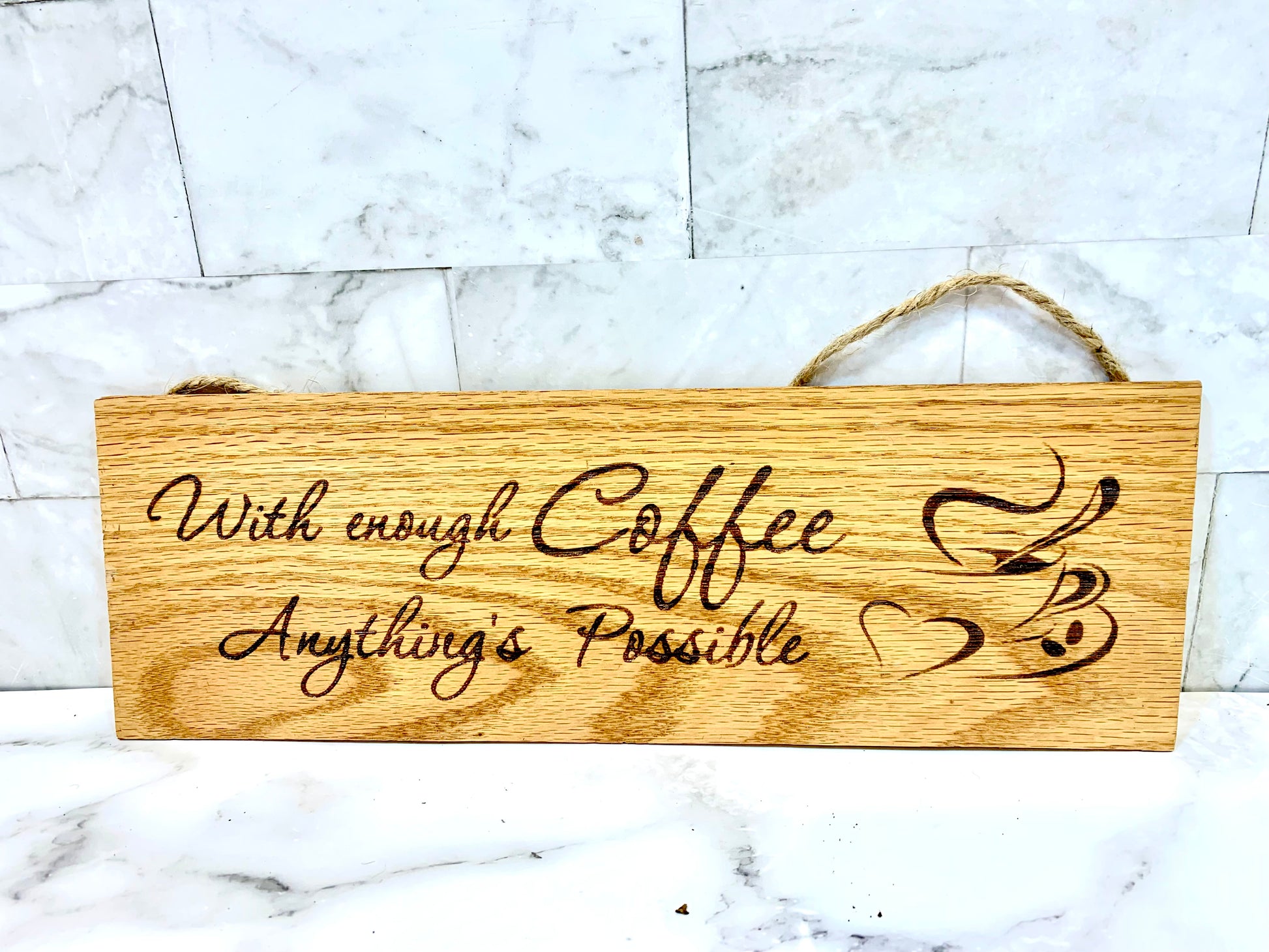 With Enough Coffee Anything Is Possible - MixMatched Creations